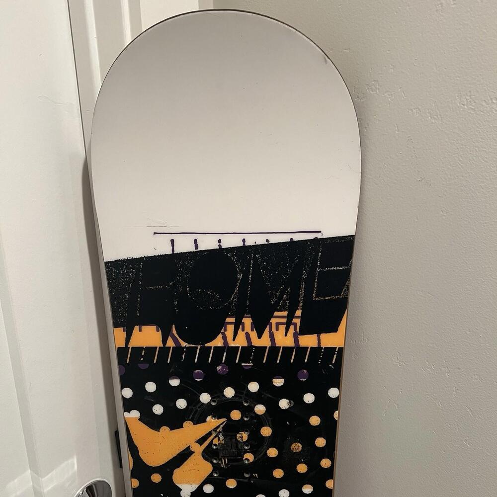 Rome Slash 56 Snowboard Pre-owned Straight‎ Traix 30 - Picture 6 of 9
